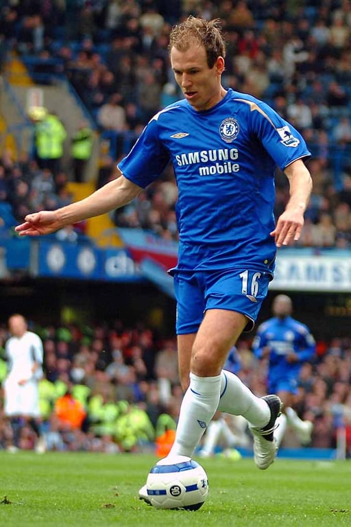 Arjen Robben Chelsea FC Stamford Bridge Photograph Print