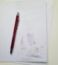 Good Luck Card - Nautical Sailing Boat "Seas the Day" - New Job, Exam, Leaving - Image 6
