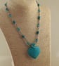 Turquoise Heart Necklace - Image 9