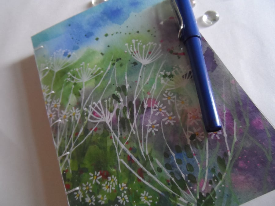 An original watercolour painting turned into a book (no. 34) 