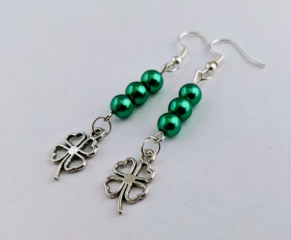 Shamrock earrings