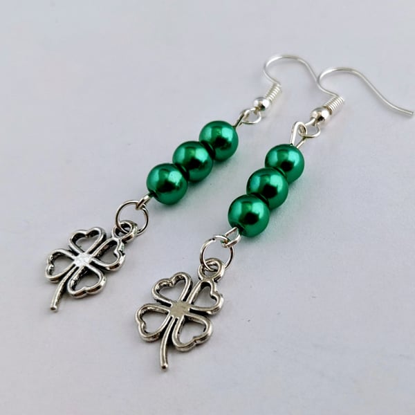 Shamrock earrings