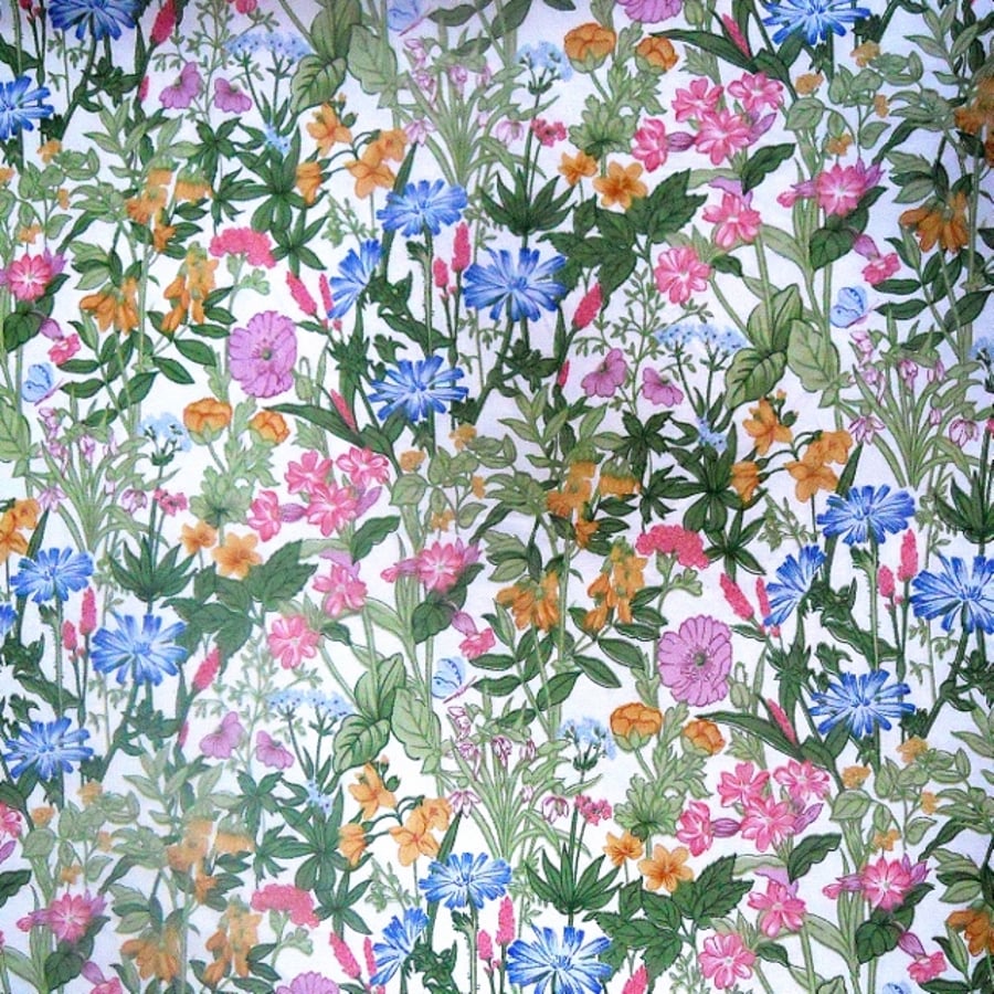 Pretty 70s Floral Esme by Jonelle Vintage Fabric Lampshade option 