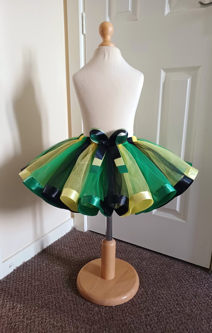 Girl's Jamaican Style Tutu Skirt - Ages From 0-6 Months to 6-7 Years UK 