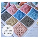 Crochet Baby Blanket Pattern - Patchwork Granny Square