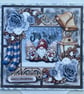 Joy to the world singing gnome Christmas card - Image 1