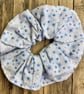 Large Hair Scrunchie - Twinkling Stars - Handmade by Molly Felicity Designs