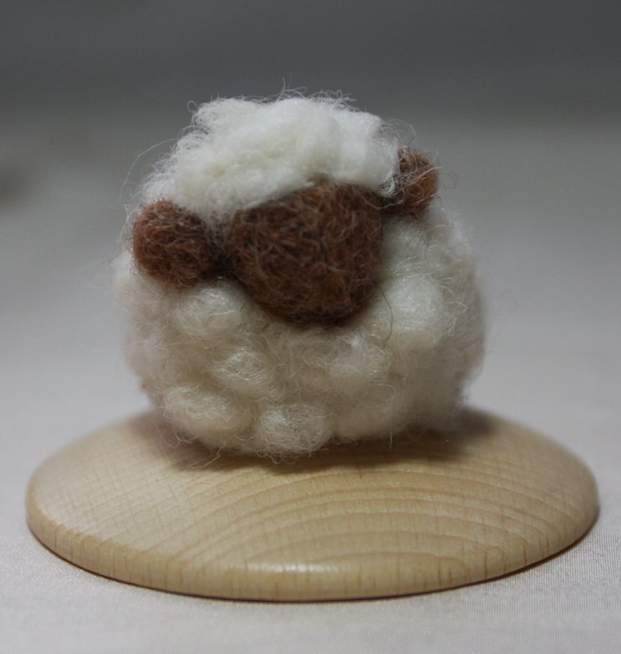 Mish Mash Minis - little lamb (needle felted sheep sculpture)