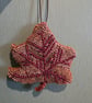 Autumn leaf embroidery decoration  - Image 1