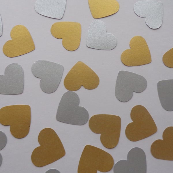 Confetti, Heart Confetti, Wedding Confetti, Table Confetti, Craft Confetti