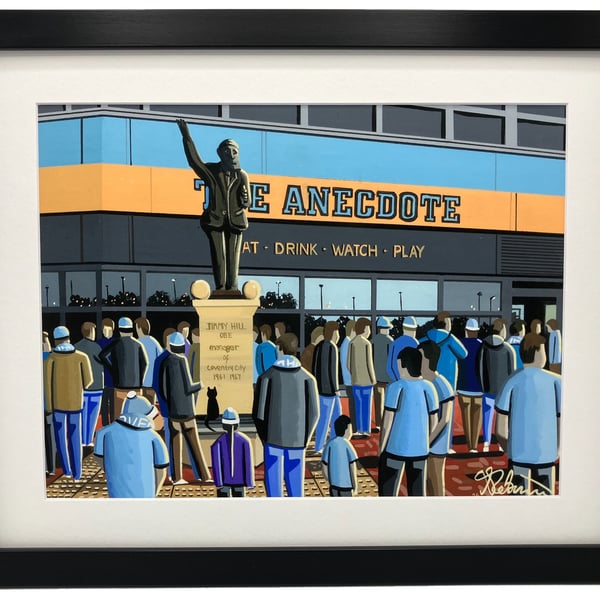 Coventry, Framed & Unframed Fine Art Print City Football Club FC, Stadium Gift