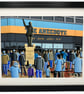 Coventry, Framed & Unframed Fine Art Print City Football Club FC, Stadium Gift - Image 1
