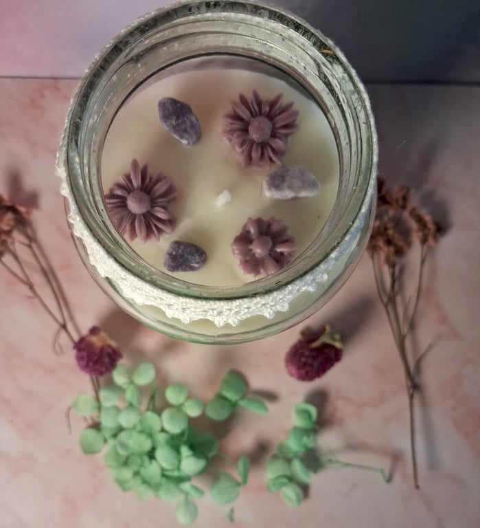 Home Poured Scented Jar Candle