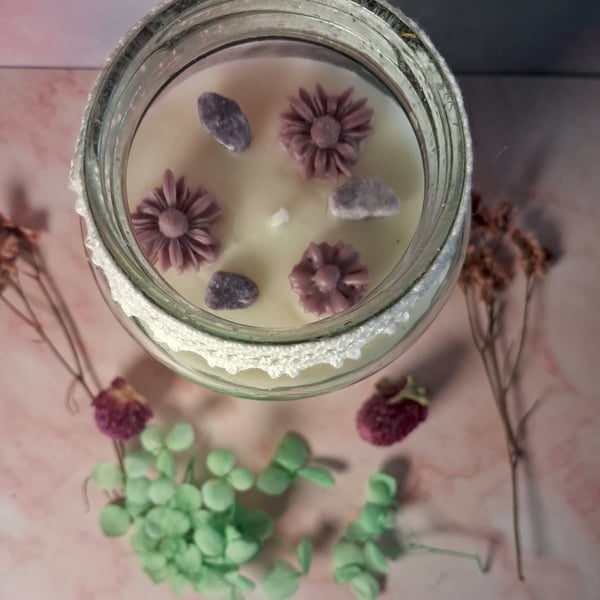 Home Poured Scented Jar Candle