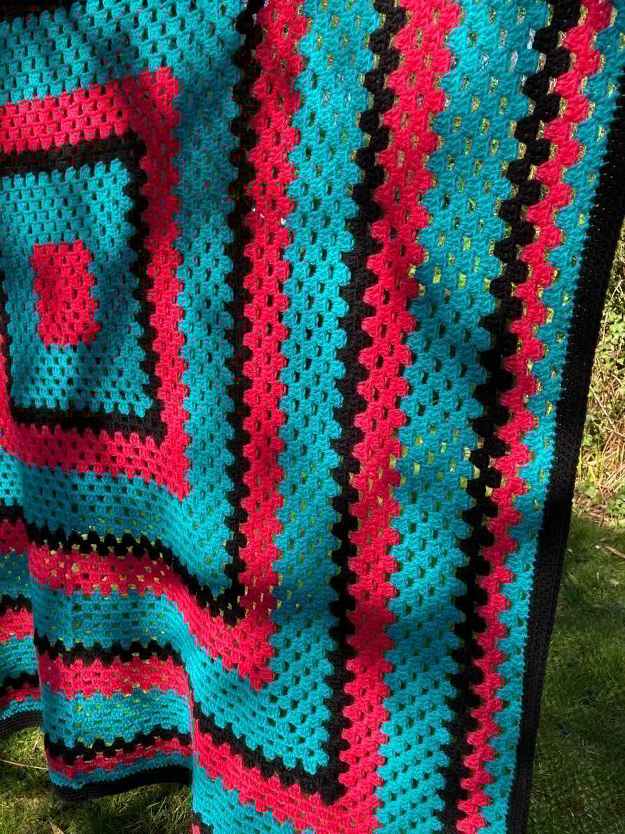 Granny Square Blanket
