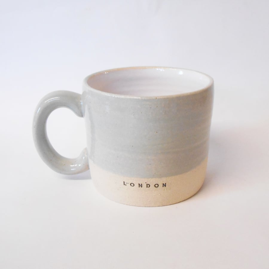 Mug Mint Grey London Ceramic mug.