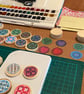 Handmade Wooden Kitchen Magnets  - Image 5