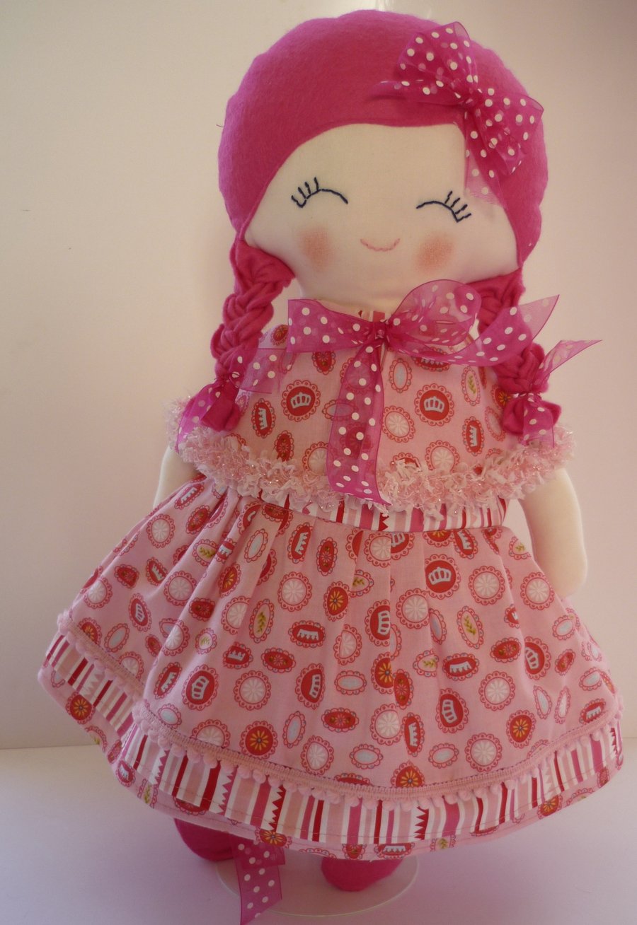 Hand made Rag Doll - Large