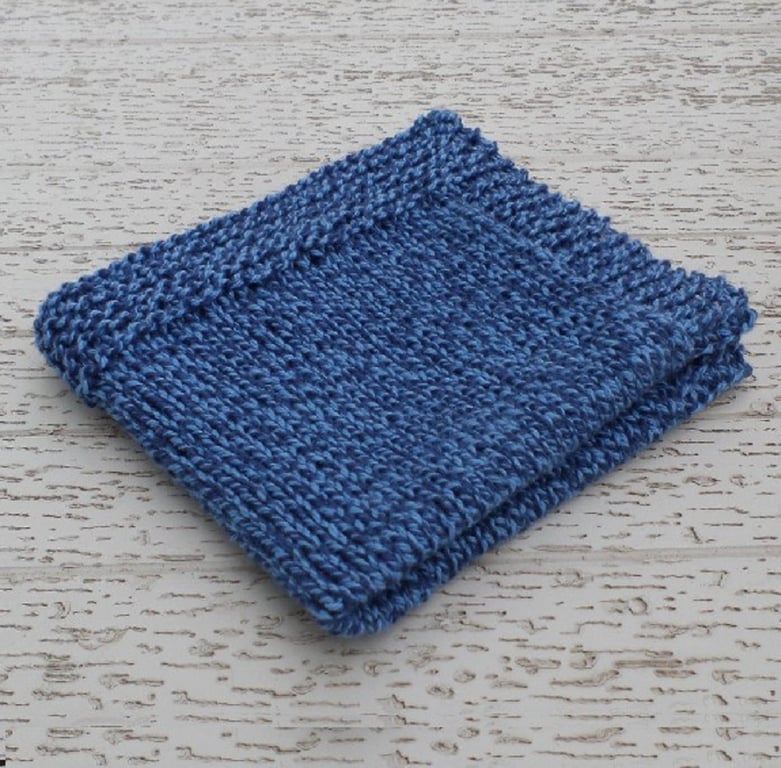 KNITTING PATTERN PDF Garter Edge Wash Cloth
