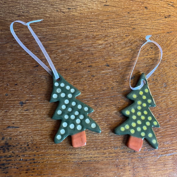 Porcelain Christmas Tree Keepsake