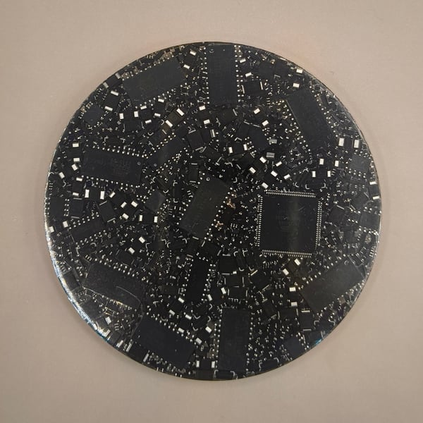 Electronic Components Coaster (IC's, Diodes etc)