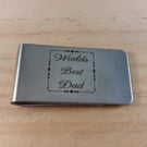 Personalised Engraved Money Clip