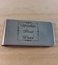 Personalised Engraved Money Clip
