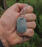 Hand Forged Damasteel Dense Twist™ Dog Tag - Image 3