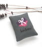 freehand embroidered lavender bag sachet hanging decoration  - Image 1