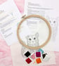 Embroidery Kit - Cat Embroidery Kit, Hand Embroidery - Image 8
