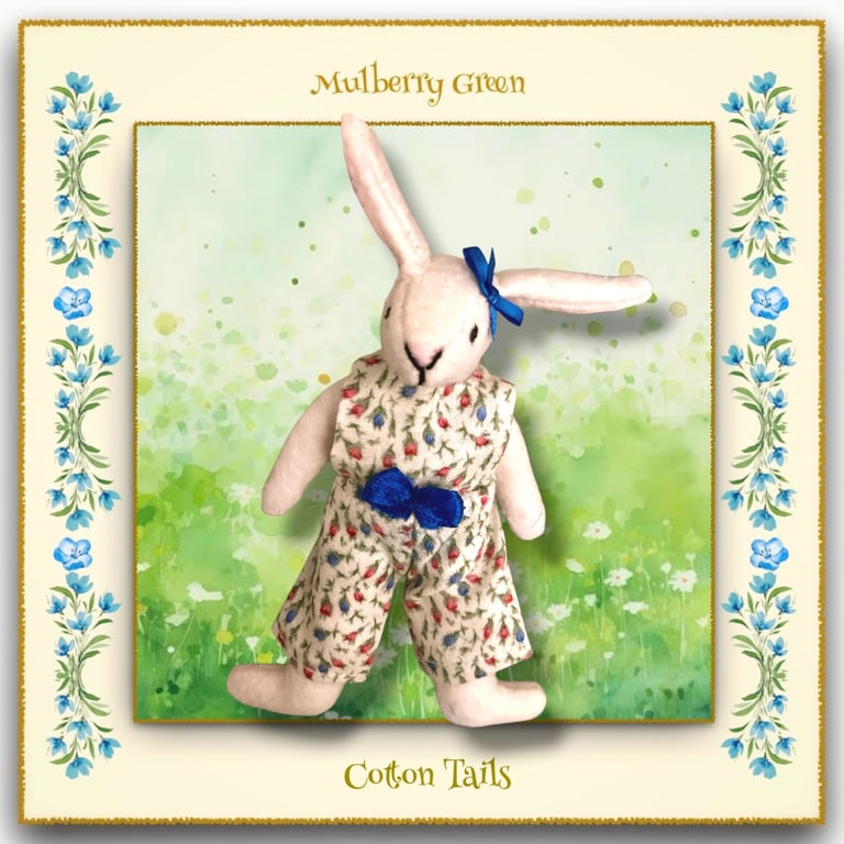 Hazel Hawthorn - a Cotton Tail bunny from Mulberry Green