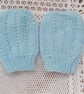 3 Piece Cabled Hat Set for Babies from Premature to 6 Months, Prem Baby Sizes - Image 7