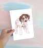 A5 Custom Watercolour Pet Portrait  - Image 3