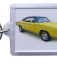 Dodge Charger R-T 1968 - Keyring with 50x35mm Insert - Image 1