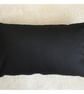 Tempur Travel Pillow Cover Black Cotton Drill 16"x10" 16x10 - Image 2