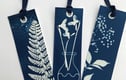 Beautiful Cyanotype Bookmarks