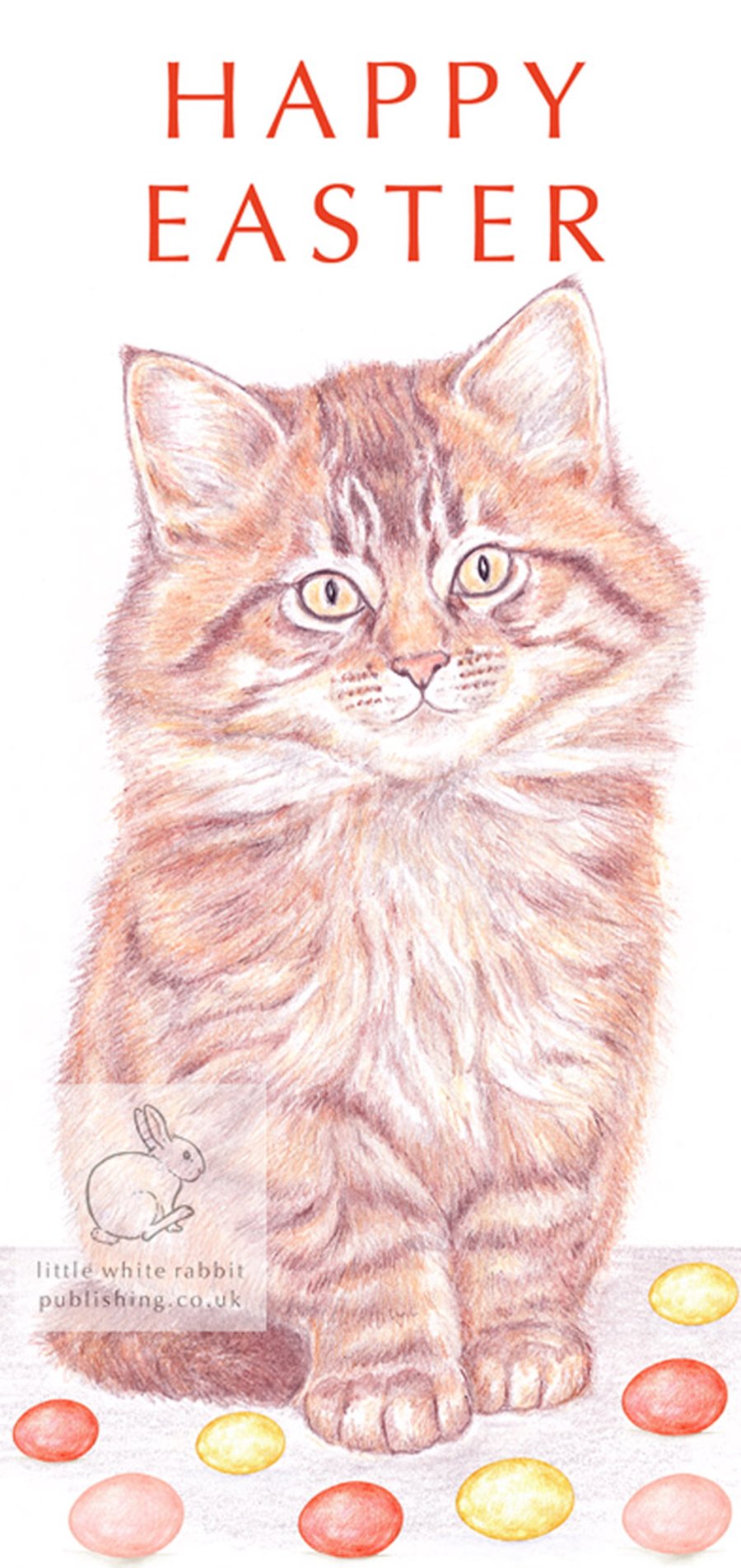Moppet the Kitten -  Easter Card