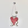 'A Big Hug' Mr Bear is Holding a Heart - Hanging Decoration