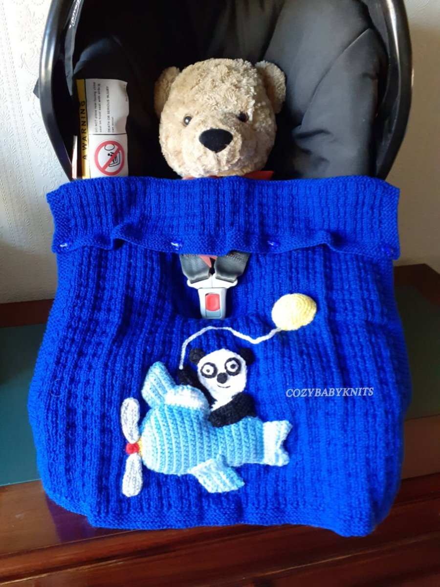 BABY CAR SEAT BLANKET