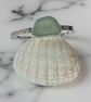 Sea Glass Silver Cuff - Image 4
