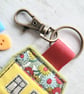 Little House Applique Keyring - Image 4