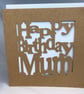 Mum Happy Birthday cards handmade birthday cards - Image 5