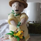 Hand Knitted Mouse Daphne