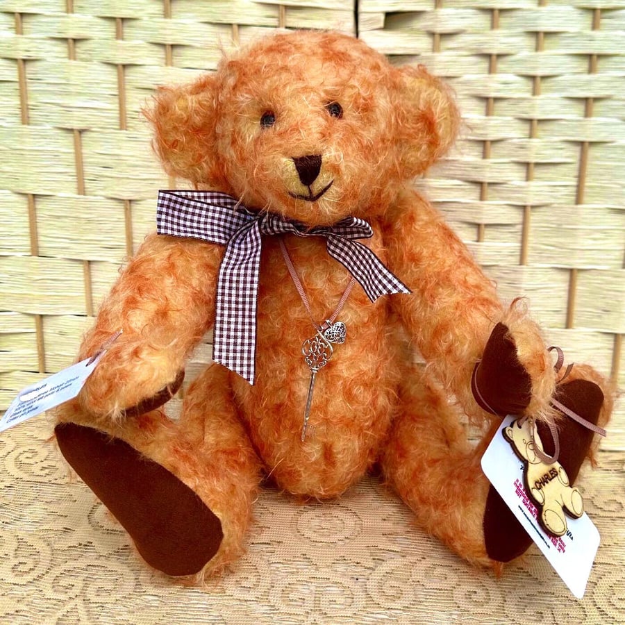 Charles: Mohair Artist Bear 42cm (16.5”)