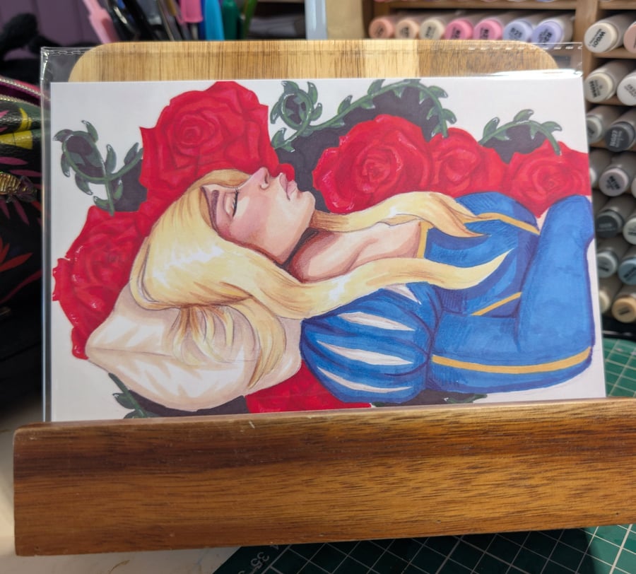 21x15cm Print - Rose Reverie