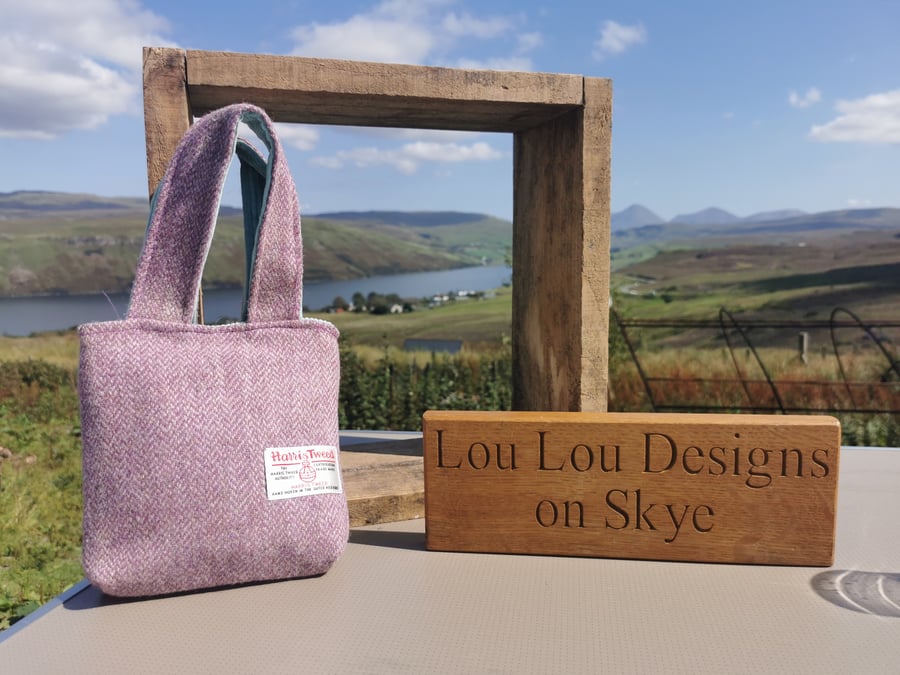Harris Tweed Little Lady Bag