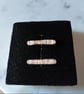 BAR STUD EARRINGS - STUD EARRINGS - FREE UK POSTAGE - Image 2