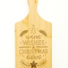 Christmas Wooden Cheese Board