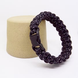 Black Paracord Bracelet