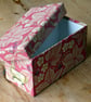 William Morris CD Storage Box: Handmade Bramble Red Keepsake - Image 5